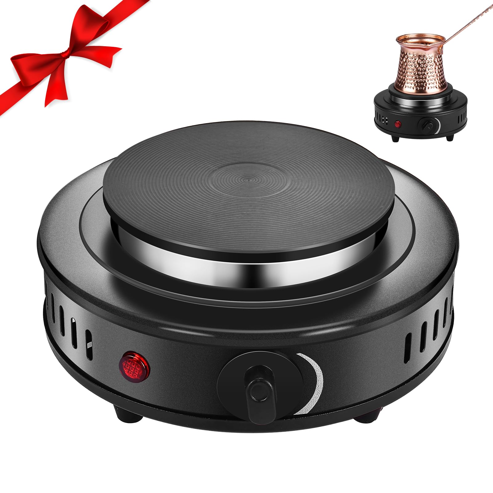 Amazon.com: Artilife 500W Mini Hot Plate, Small Electric Stove for